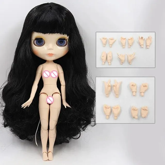 ICY DBS Blyth Puppe 1/6 BJD Spielzeug Gelenkkörper weiße Haut glänzendes und mattes Gesicht 30cm zum Verkauf Sonderpreis Spielzeug Geschenk Anime Puppe