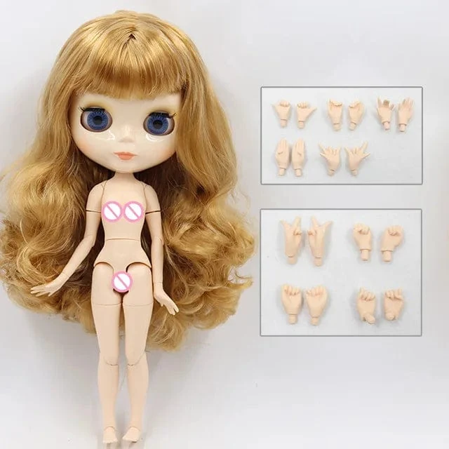 ICY DBS Blyth Puppe 1/6 BJD Spielzeug Gelenkkörper weiße Haut glänzendes und mattes Gesicht 30cm zum Verkauf Sonderpreis Spielzeug Geschenk Anime Puppe