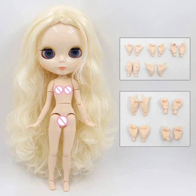 ICY DBS Blyth Puppe 1/6 BJD Spielzeug Gelenkkörper weiße Haut glänzendes und mattes Gesicht 30cm zum Verkauf Sonderpreis Spielzeug Geschenk Anime Puppe