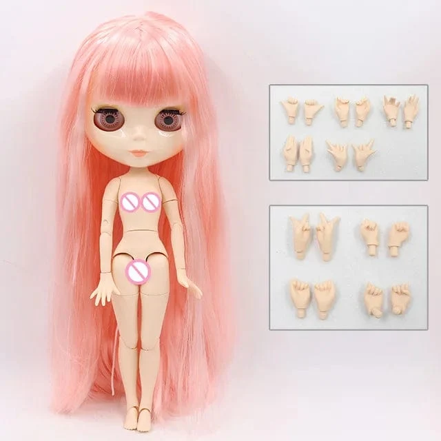 ICY DBS Blyth Puppe 1/6 BJD Spielzeug Gelenkkörper weiße Haut glänzendes und mattes Gesicht 30cm zum Verkauf Sonderpreis Spielzeug Geschenk Anime Puppe