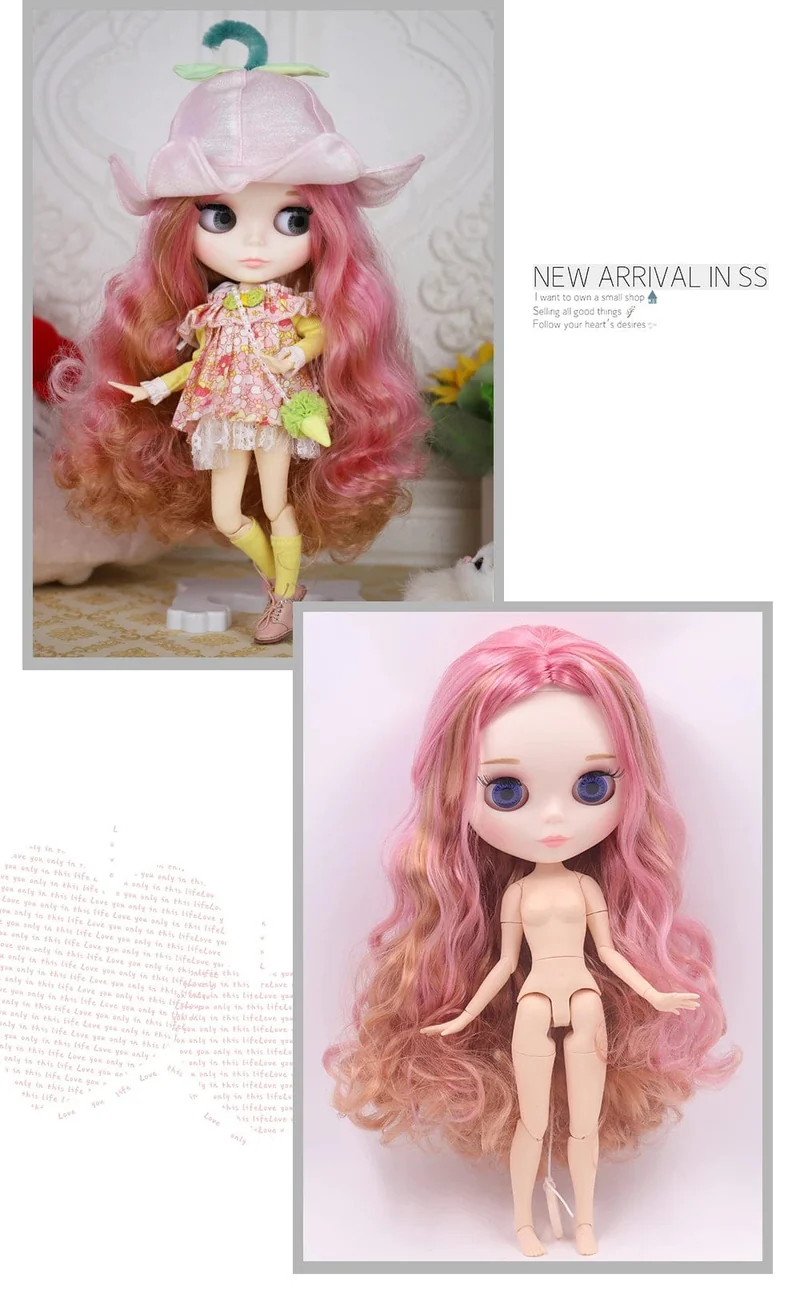 ICY DBS Blyth Puppe 1/6 BJD Spielzeug Gelenkkörper weiße Haut glänzendes und mattes Gesicht 30cm zum Verkauf Sonderpreis Spielzeug Geschenk Anime Puppe