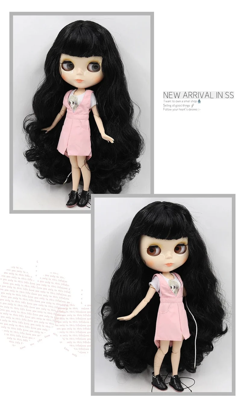 ICY DBS Blyth Puppe 1/6 BJD Spielzeug Gelenkkörper weiße Haut glänzendes und mattes Gesicht 30cm zum Verkauf Sonderpreis Spielzeug Geschenk Anime Puppe