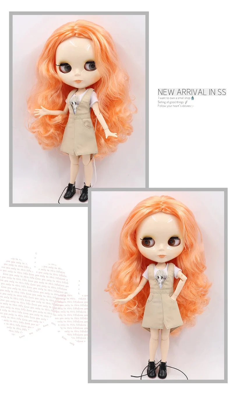 ICY DBS Blyth Puppe 1/6 BJD Spielzeug Gelenkkörper weiße Haut glänzendes und mattes Gesicht 30cm zum Verkauf Sonderpreis Spielzeug Geschenk Anime Puppe