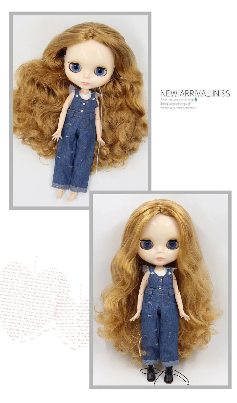 ICY DBS Blyth Puppe 1/6 BJD Spielzeug Gelenkkörper weiße Haut glänzendes und mattes Gesicht 30cm zum Verkauf Sonderpreis Spielzeug Geschenk Anime Puppe