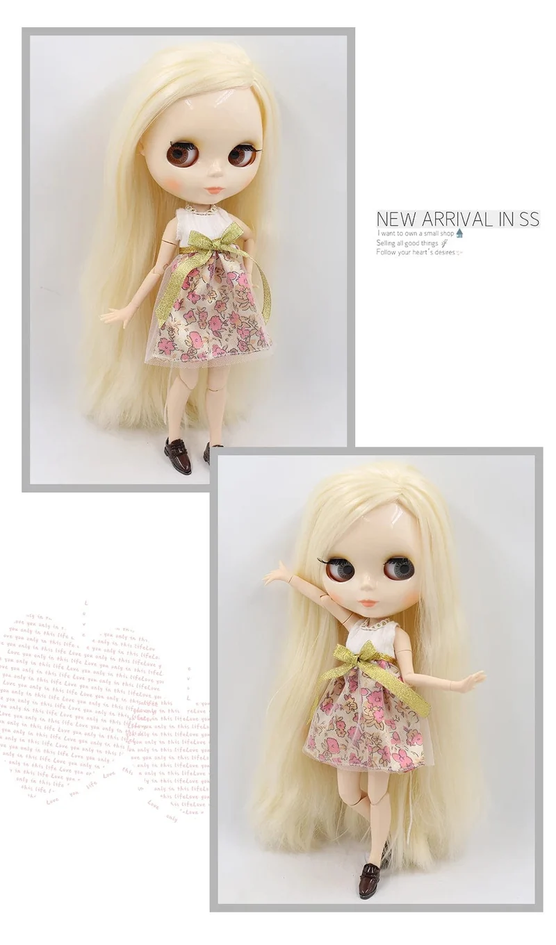 ICY DBS Blyth Puppe 1/6 BJD Spielzeug Gelenkkörper weiße Haut glänzendes und mattes Gesicht 30cm zum Verkauf Sonderpreis Spielzeug Geschenk Anime Puppe
