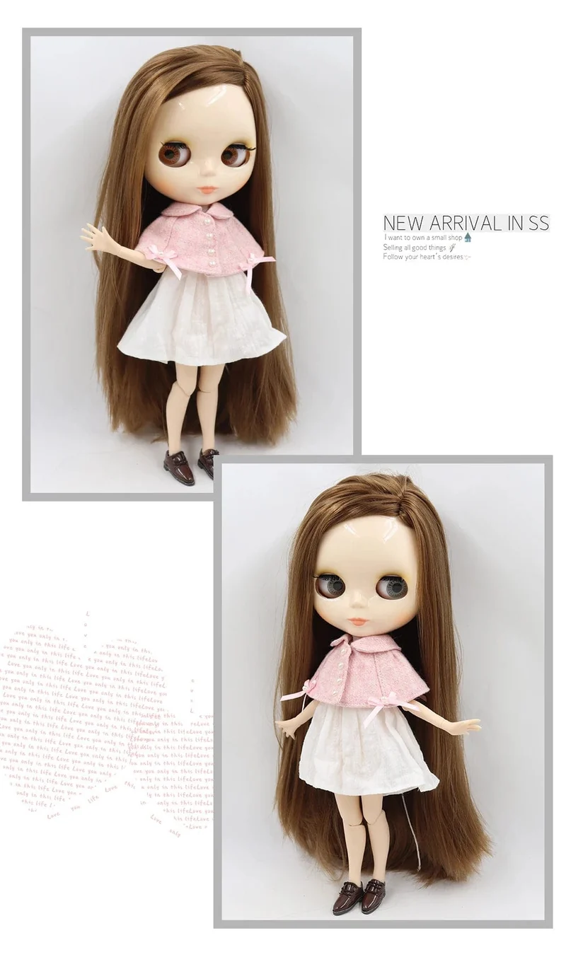 ICY DBS Blyth Puppe 1/6 BJD Spielzeug Gelenkkörper weiße Haut glänzendes und mattes Gesicht 30cm zum Verkauf Sonderpreis Spielzeug Geschenk Anime Puppe