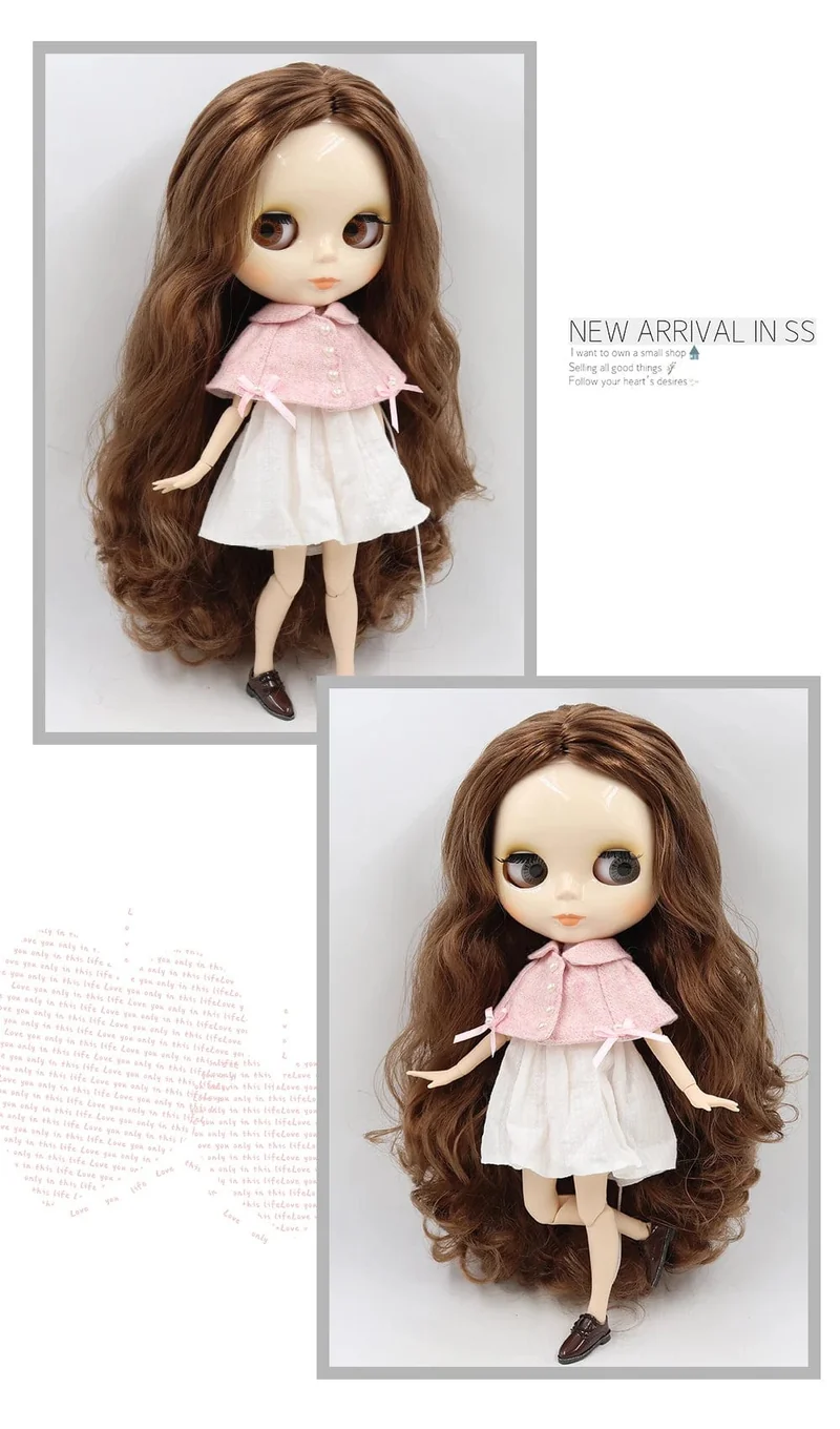 ICY DBS Blyth Puppe 1/6 BJD Spielzeug Gelenkkörper weiße Haut glänzendes und mattes Gesicht 30cm zum Verkauf Sonderpreis Spielzeug Geschenk Anime Puppe