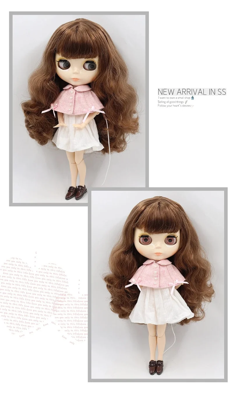 ICY DBS Blyth Puppe 1/6 BJD Spielzeug Gelenkkörper weiße Haut glänzendes und mattes Gesicht 30cm zum Verkauf Sonderpreis Spielzeug Geschenk Anime Puppe