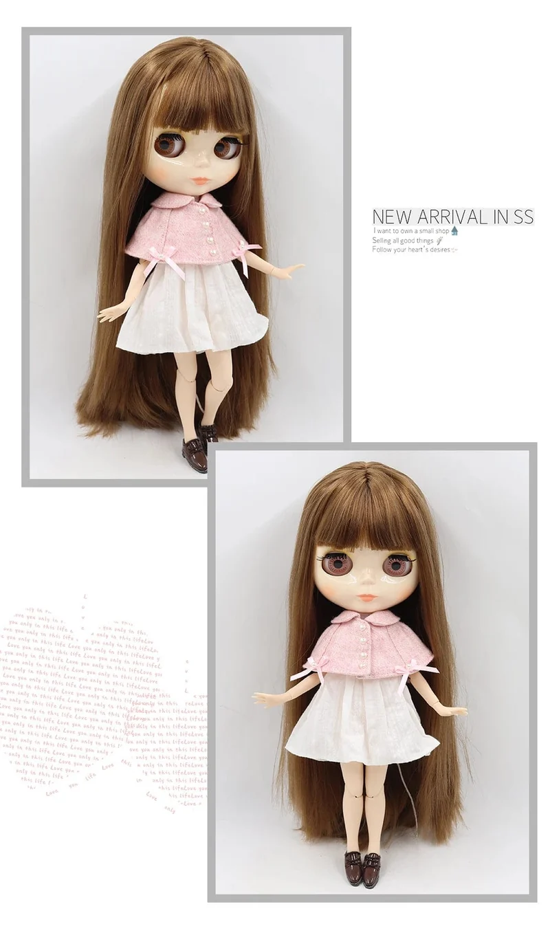 ICY DBS Blyth Puppe 1/6 BJD Spielzeug Gelenkkörper weiße Haut glänzendes und mattes Gesicht 30cm zum Verkauf Sonderpreis Spielzeug Geschenk Anime Puppe