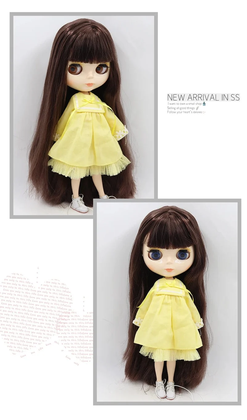 ICY DBS Blyth Puppe 1/6 BJD Spielzeug Gelenkkörper weiße Haut glänzendes und mattes Gesicht 30cm zum Verkauf Sonderpreis Spielzeug Geschenk Anime Puppe
