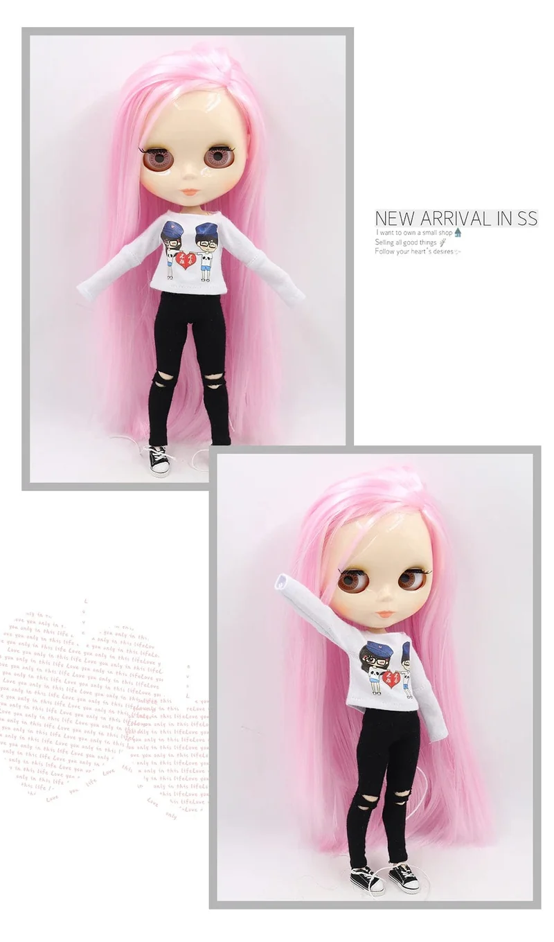 ICY DBS Blyth Puppe 1/6 BJD Spielzeug Gelenkkörper weiße Haut glänzendes und mattes Gesicht 30cm zum Verkauf Sonderpreis Spielzeug Geschenk Anime Puppe