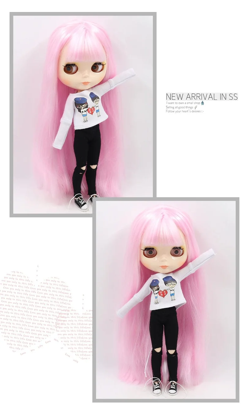 ICY DBS Blyth Puppe 1/6 BJD Spielzeug Gelenkkörper weiße Haut glänzendes und mattes Gesicht 30cm zum Verkauf Sonderpreis Spielzeug Geschenk Anime Puppe