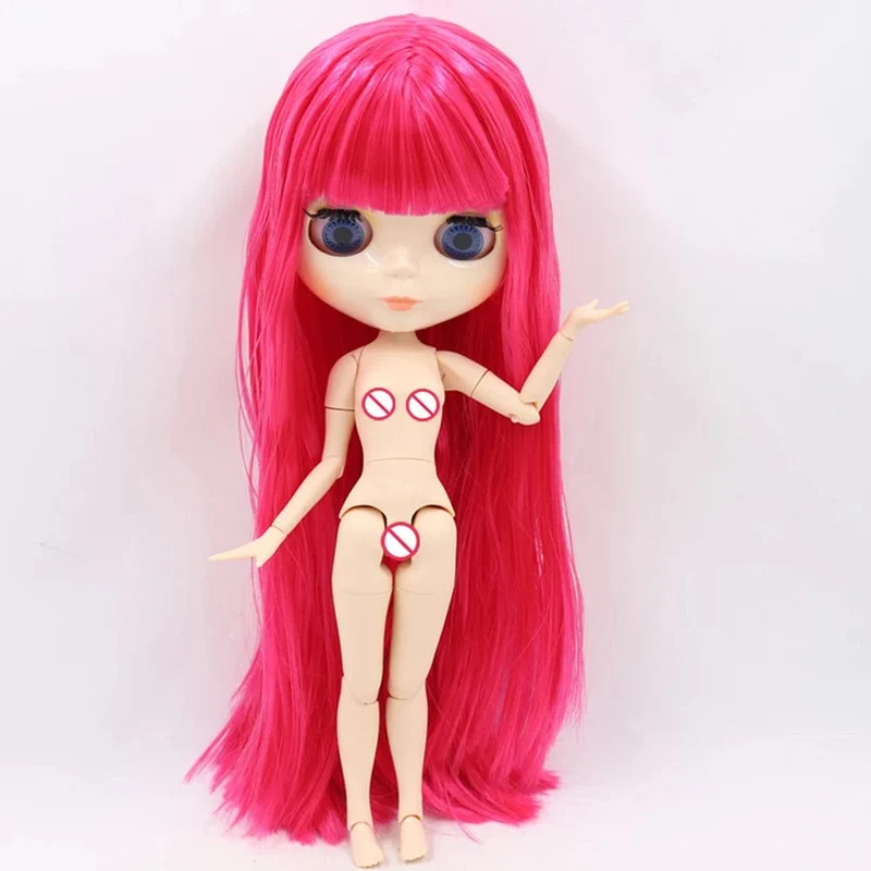 ICY DBS Blyth Puppe Gelenkkörper 30CM BJD Spielzeug Weißes glänzendes Gesicht und mattiertes Gesicht mit zusätzlichen Händen AB und Panel 1/6 DIY Modepuppe