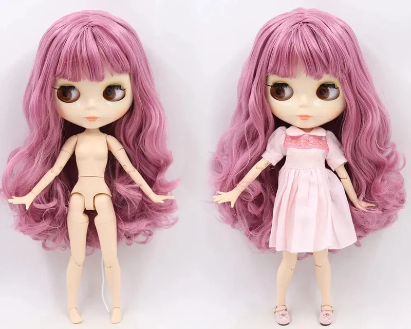 ICY DBS Blyth Puppe Gelenkkörper 30CM BJD Spielzeug Weißes glänzendes Gesicht und mattiertes Gesicht mit zusätzlichen Händen AB und Panel 1/6 DIY Modepuppe