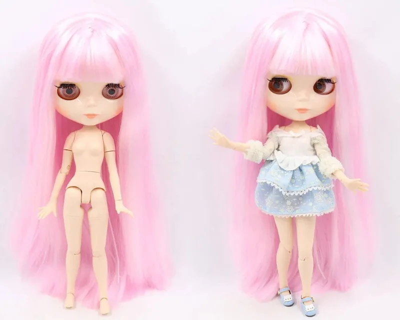 ICY DBS Blyth Puppe Gelenkkörper 30CM BJD Spielzeug Weißes glänzendes Gesicht und mattiertes Gesicht mit zusätzlichen Händen AB und Panel 1/6 DIY Modepuppe