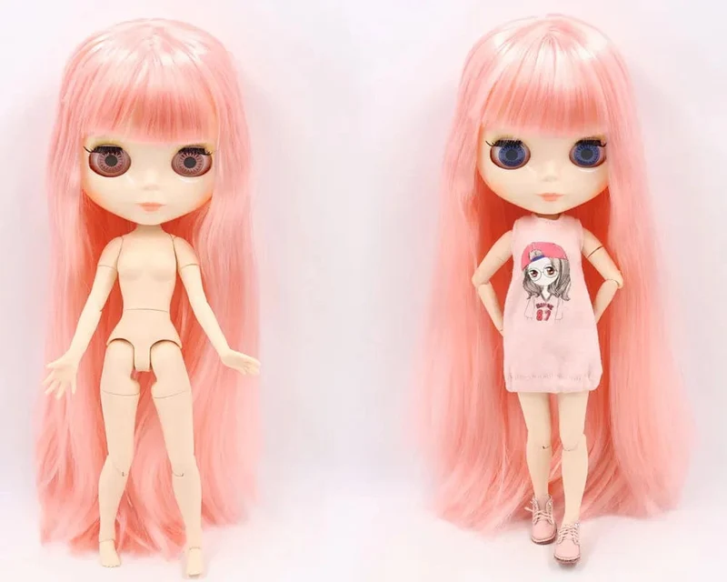 ICY DBS Blyth Puppe Gelenkkörper 30CM BJD Spielzeug Weißes glänzendes Gesicht und mattiertes Gesicht mit zusätzlichen Händen AB und Panel 1/6 DIY Modepuppe