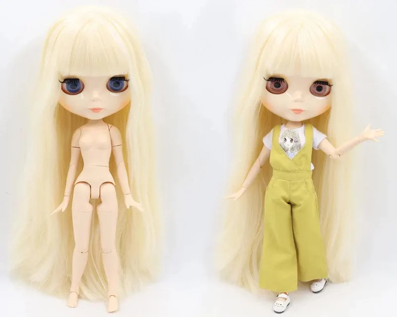 ICY DBS Blyth Puppe Gelenkkörper 30CM BJD Spielzeug Weißes glänzendes Gesicht und mattiertes Gesicht mit zusätzlichen Händen AB und Panel 1/6 DIY Modepuppe