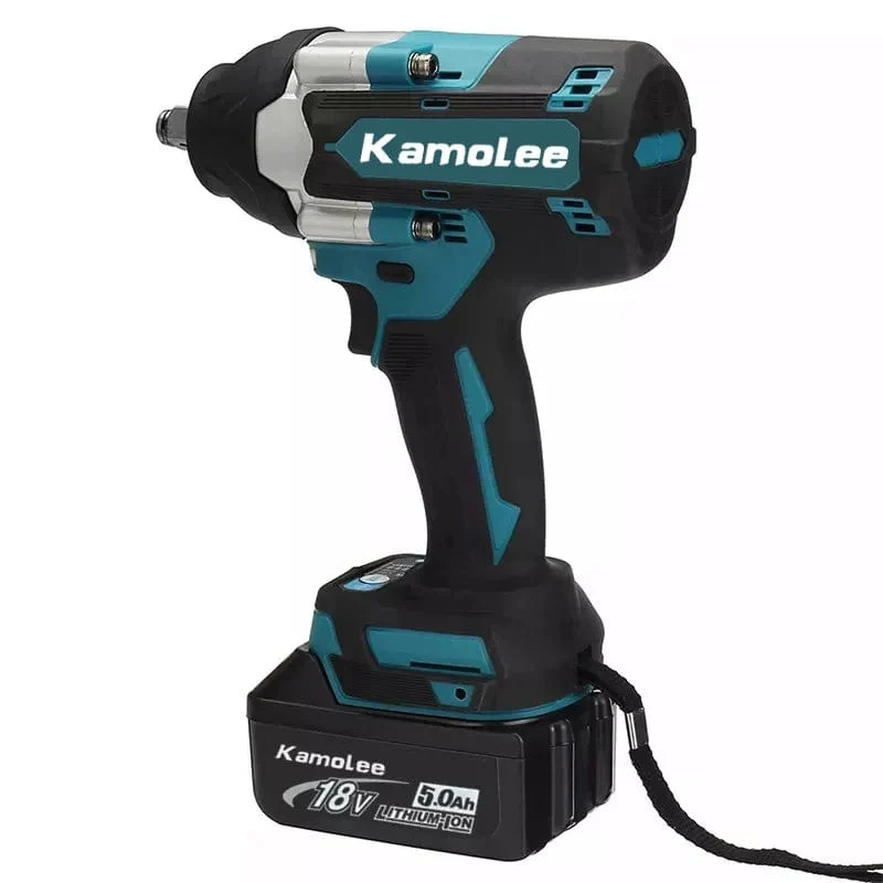Kamolee 1800 NM Hohe Drehmoment DTW700 Bürstenlosen Cordless Elektrische Schlagschrauber 1/2 In Lithium-Ionen Batterie Für Makita 18V Batterie