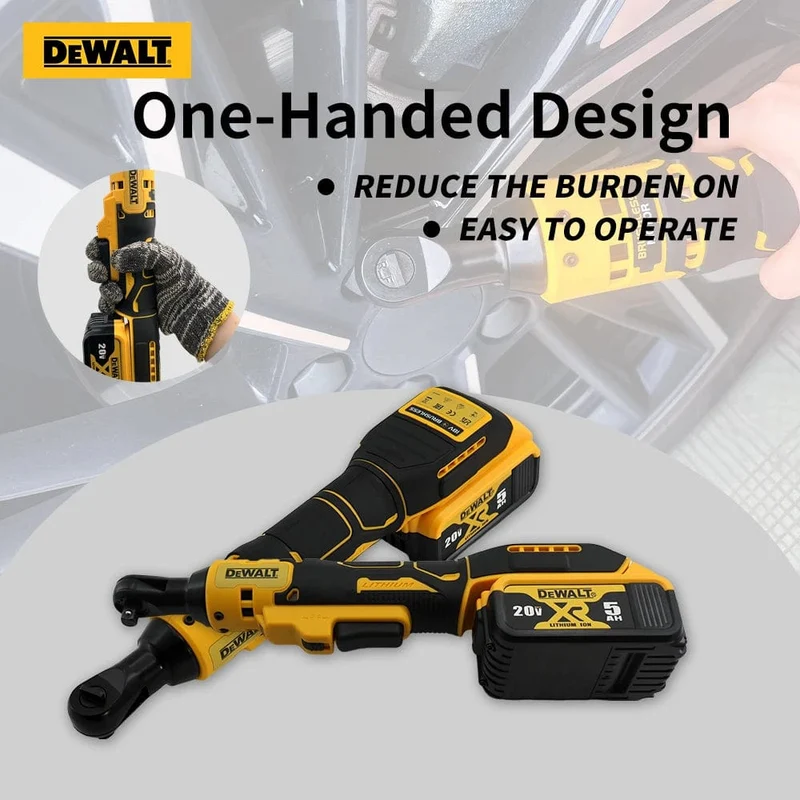 Dewalt Elektrischer Ratschenschlüssel DCF512 20 V Akku-Akkuschrauber DCF512 Entfernungsschraube Mutter 3/8 Zoll Schraubendreher Elektrowerkzeuge Schlagschrauber