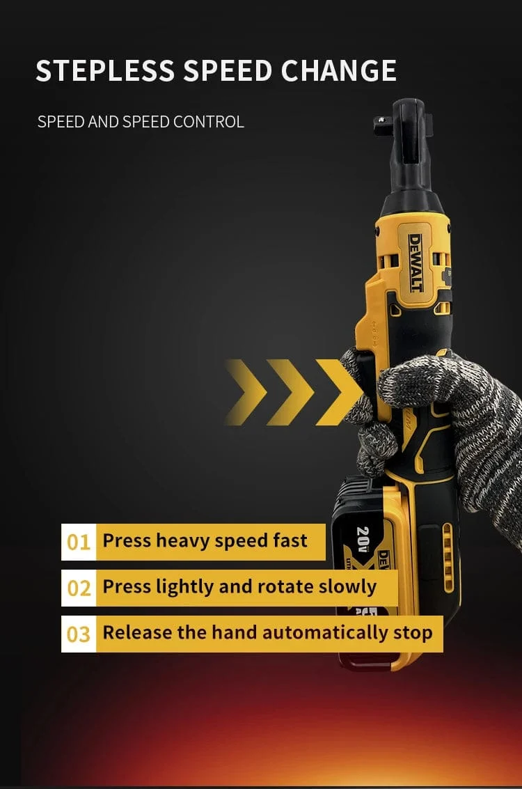 Dewalt Elektrischer Ratschenschlüssel DCF512 20 V Akku-Akkuschrauber DCF512 Entfernungsschraube Mutter 3/8 Zoll Schraubendreher Elektrowerkzeuge Schlagschrauber