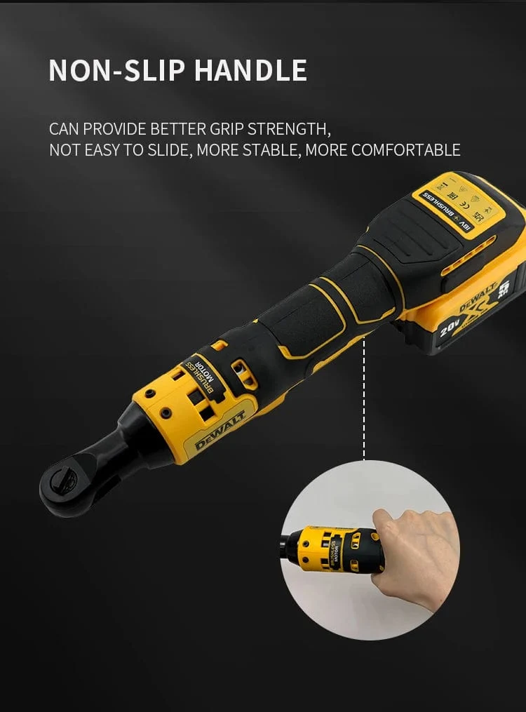 Dewalt Elektrischer Ratschenschlüssel DCF512 20 V Akku-Akkuschrauber DCF512 Entfernungsschraube Mutter 3/8 Zoll Schraubendreher Elektrowerkzeuge Schlagschrauber