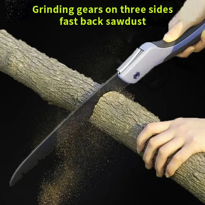 Klappbare Handsäge, multifunktionale Holzsäge für den Außenbereich, zusammenklappbare tragbare Säge, Garten- und Campingsäge, Handwerkzeuge