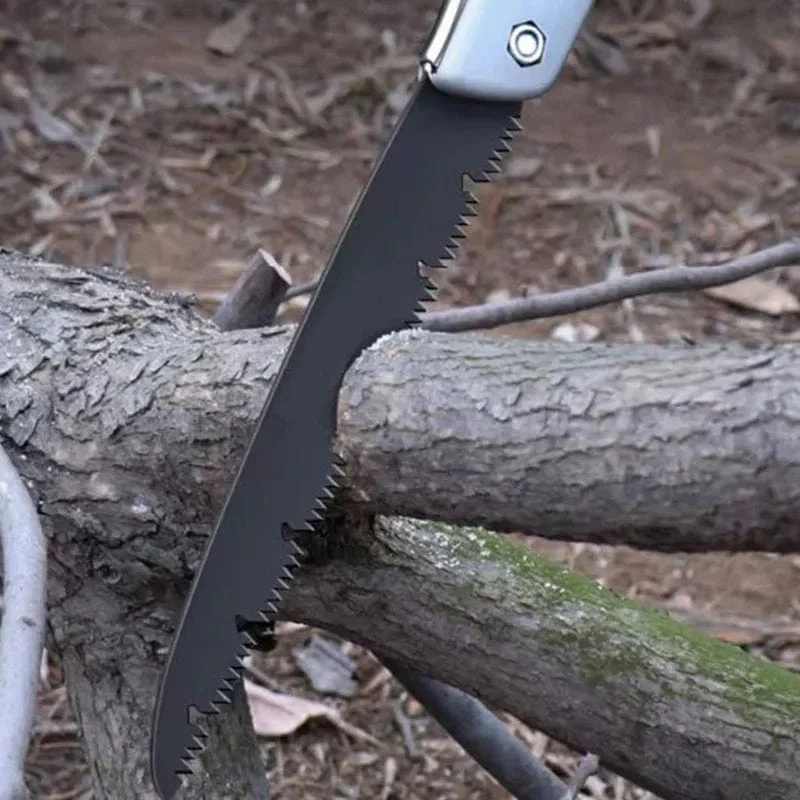 Klappbare Handsäge, multifunktionale Holzsäge für den Außenbereich, zusammenklappbare tragbare Säge, Garten- und Campingsäge, Handwerkzeuge