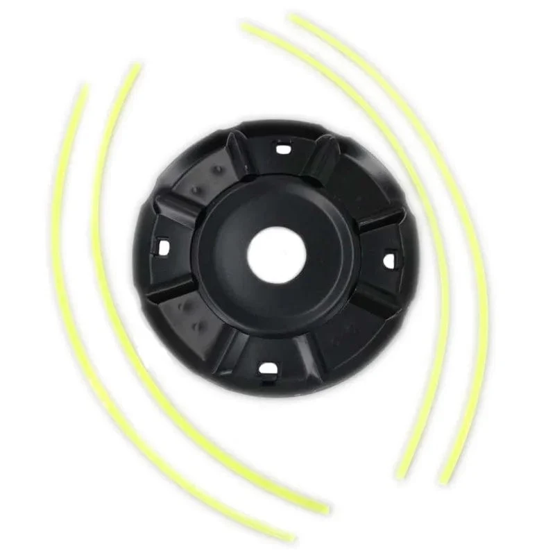 1 stück Stahl Rasenmäher Kopf Kostenloser 4 Linien Ersatz Benzin/Lithium Gras Trimmer Kopf Entfernung Von Garten Unkraut Brushcutter teil