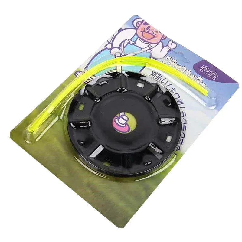 1 stück Stahl Rasenmäher Kopf Kostenloser 4 Linien Ersatz Benzin/Lithium Gras Trimmer Kopf Entfernung Von Garten Unkraut Brushcutter teil