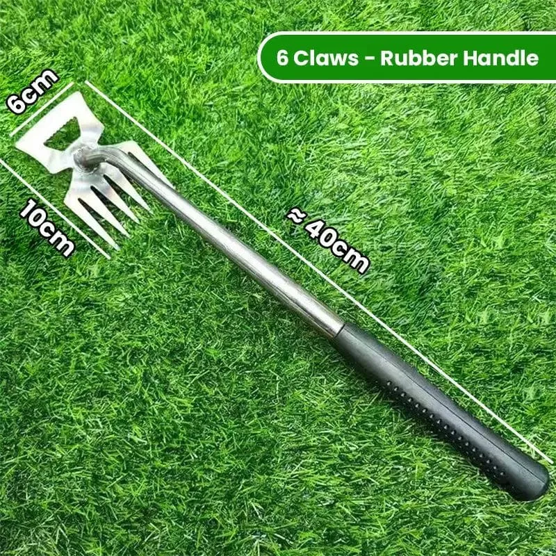 2 IN 1 Manuelles Unkrautentferner-Werkzeug zum Grasverwurzeln von losem Boden, Hand-Unkrautentfernungs-Puller, Gartenschaufel, Gartenwerkzeug, Dropshipping