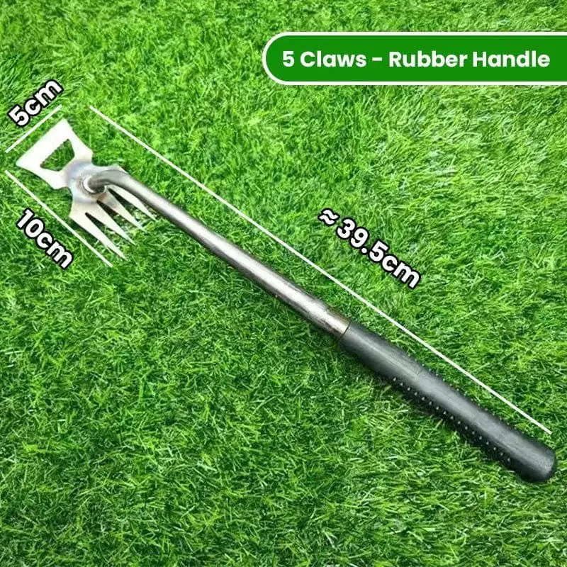 2 IN 1 Manuelles Unkrautentferner-Werkzeug zum Grasverwurzeln von losem Boden, Hand-Unkrautentfernungs-Puller, Gartenschaufel, Gartenwerkzeug, Dropshipping