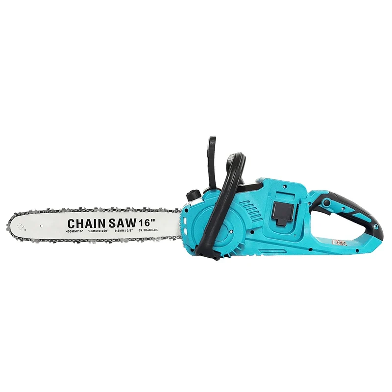 PATUOPRO 16 Zoll bürstenlose Kettensäge, kabellose elektrische Kettensäge, Holzschneiden, Gartenbeschneiden, Elektrowerkzeuge für Makita 18V Batterie