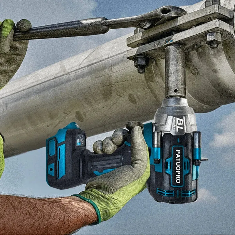 21 V bürstenloser Akkuschrauber, max. 2000 Nm, elektrischer Schlagschrauber, wiederaufladbare Elektrowerkzeuge für Makita 18 V Akku (ohne Akku)