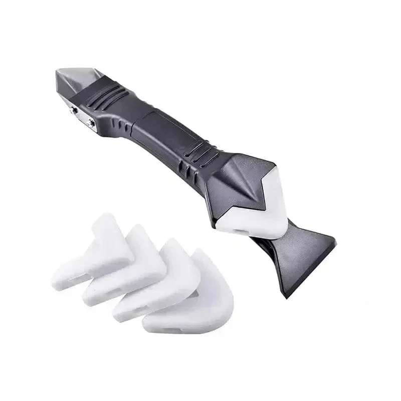 5-in-1-Werkzeugset zum Entfernen von Silikonschaber, Dichtungsmittel und glatten Fugen, Dichtungsfinisher, glattes Fugenset, Bodenschimmelentfernung, Handwerkzeugset