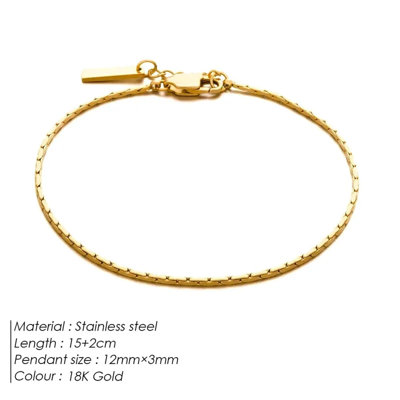 ELANDIS männer edelstahl Wasserdicht Weiß gold Armband Nicht Verlieren farbe Schmuck Armband Großhandel Direkt Marketing