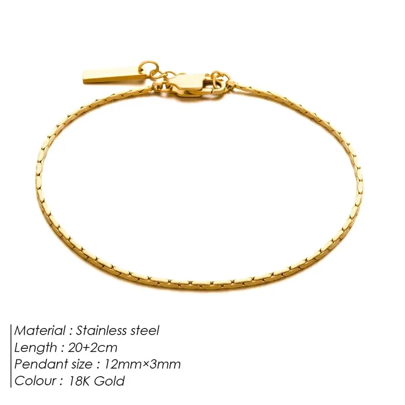 ELANDIS männer edelstahl Wasserdicht Weiß gold Armband Nicht Verlieren farbe Schmuck Armband Großhandel Direkt Marketing