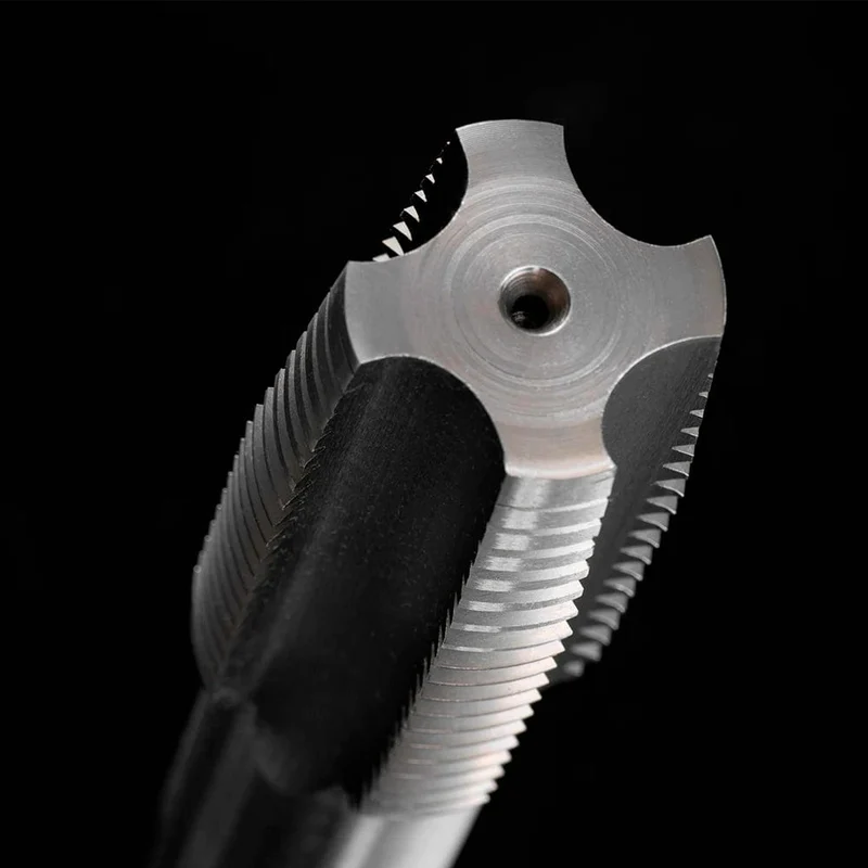 3-teiliges Handgewindebohrer-Set, HSS, metrischer Stopfengewindebohrer, Metallgewindebohrer, M2/M2.5/M3/M3.5/M4/M5/M6/M8/M10/M12, Handwerkzeug-Set