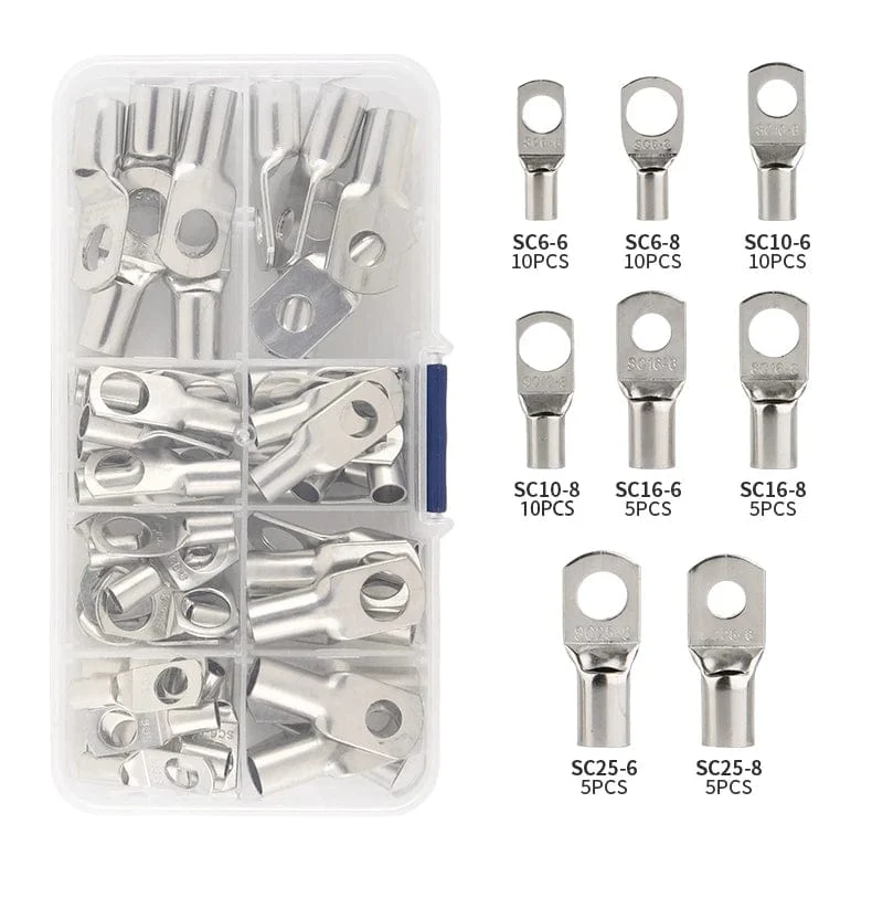 Crimpzange, Rohrklemmen-Crimpzange, Sechskant-Crimpwerkzeug, Multitool, Batteriekabelschuh, Kabelhandwerkzeuge HX-50B 6-50mm² AWG 10-0