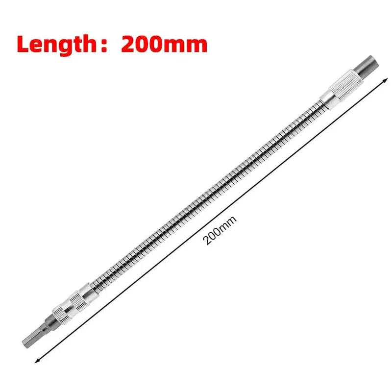 150/200/300mm Flexible Welle Werkzeug Bit Halter Stecker Verlängerung Schraubendreher Bohrer Bit Buchse Treiber Adapter Hex Bohrer bit