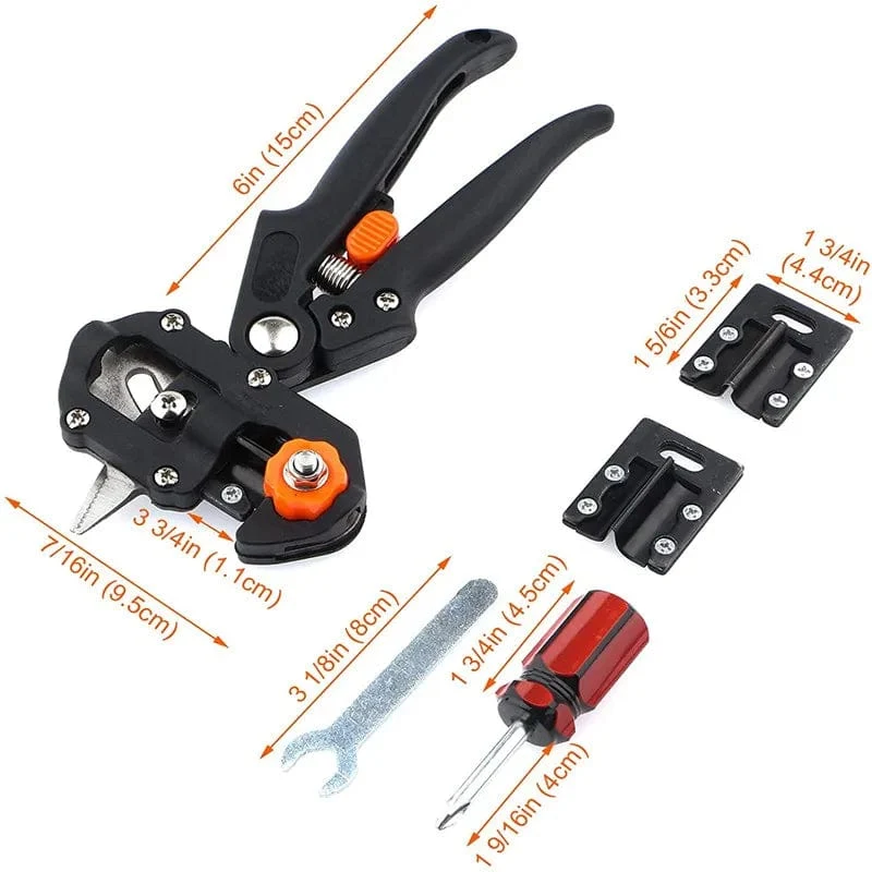 Pfropfen Pruner Garten Pfropfen Werkzeug Professionelle Zweig Cutter Gartenschere Beschneiden Pflanzen Scheren Boxen Obst Baum Pfropfen Schere
