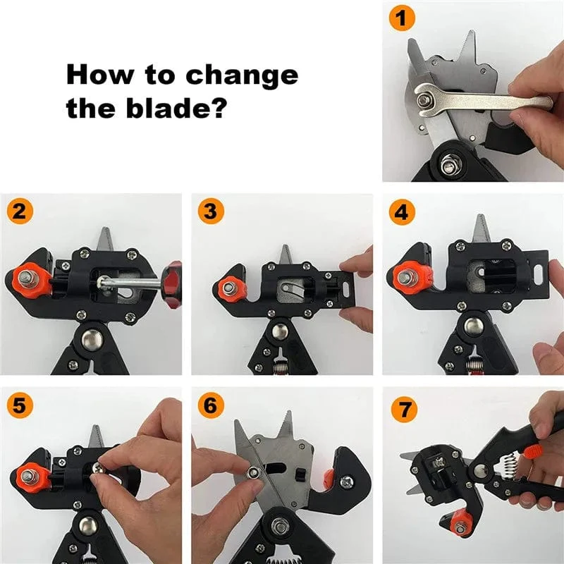 Pfropfen Pruner Garten Pfropfen Werkzeug Professionelle Zweig Cutter Gartenschere Beschneiden Pflanzen Scheren Boxen Obst Baum Pfropfen Schere
