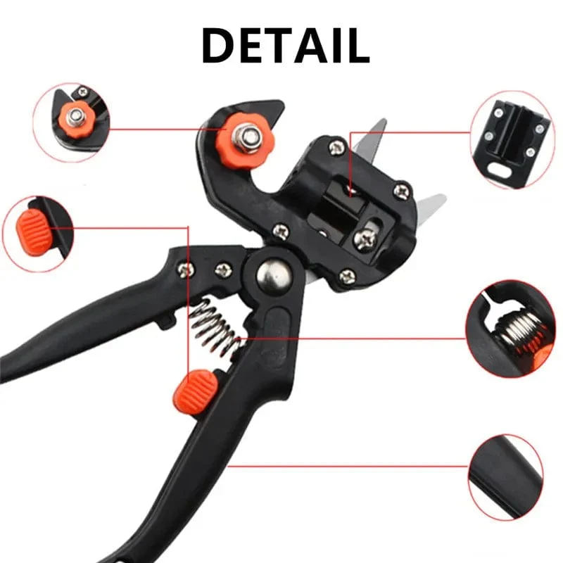 Pfropfen Pruner Garten Pfropfen Werkzeug Professionelle Zweig Cutter Gartenschere Beschneiden Pflanzen Scheren Boxen Obst Baum Pfropfen Schere