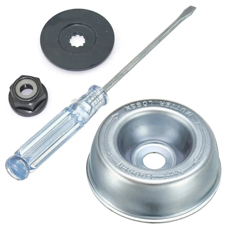 4x Gras Trimmer Kopf Adapter Befestigung Mutter Befestigung Kit Trimmer Kopf Rasenmäher Klinge für Stihl Trimmer Pinsel Cutter Garten Werkzeug