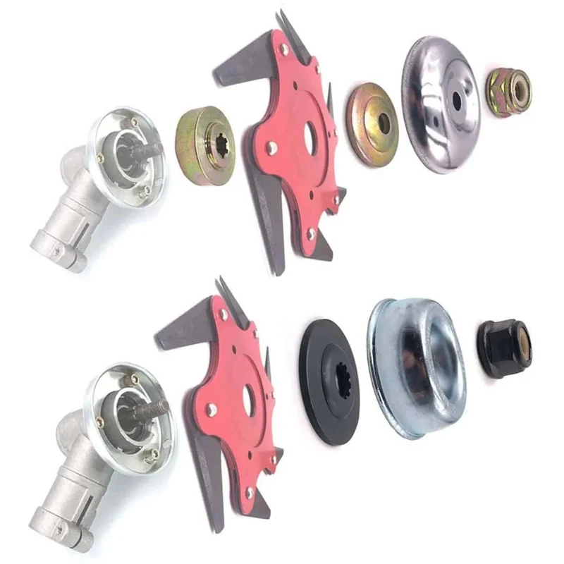 4x Gras Trimmer Kopf Adapter Befestigung Mutter Befestigung Kit Trimmer Kopf Rasenmäher Klinge für Stihl Trimmer Pinsel Cutter Garten Werkzeug