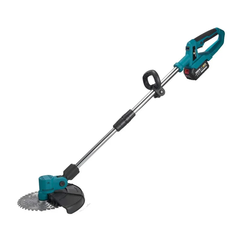 NEWBENY 9 Zoll bürstenloser elektrischer Rasenmäher mit Digitalanzeige, kabellose wiederaufladbare Garten-Jätwerkzeuge für Makita 18V-Batterie
