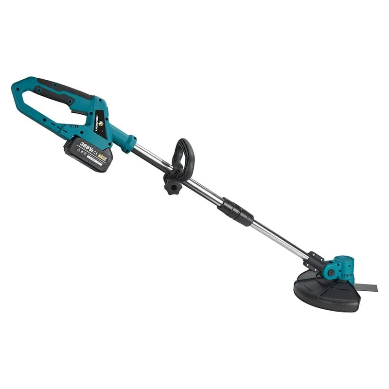 NEWBENY 9 Zoll bürstenloser elektrischer Rasenmäher mit Digitalanzeige, kabellose wiederaufladbare Garten-Jätwerkzeuge für Makita 18V-Batterie