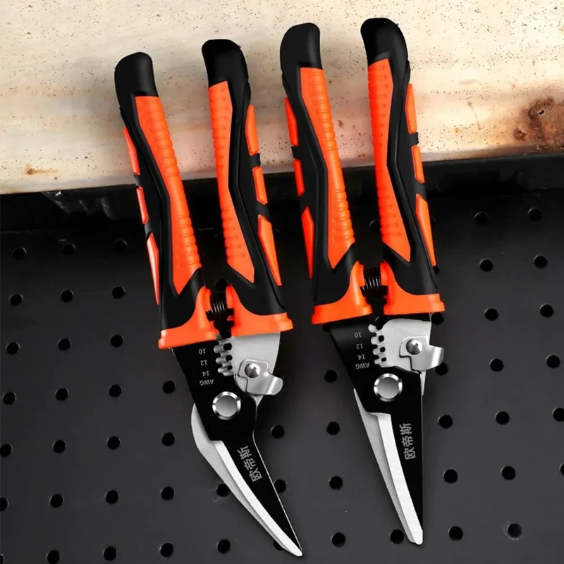 Multifunktionale Blechschere Luftfahrtschere Gerader Schneider Schere Industrielles Professionelles Handwerkzeug