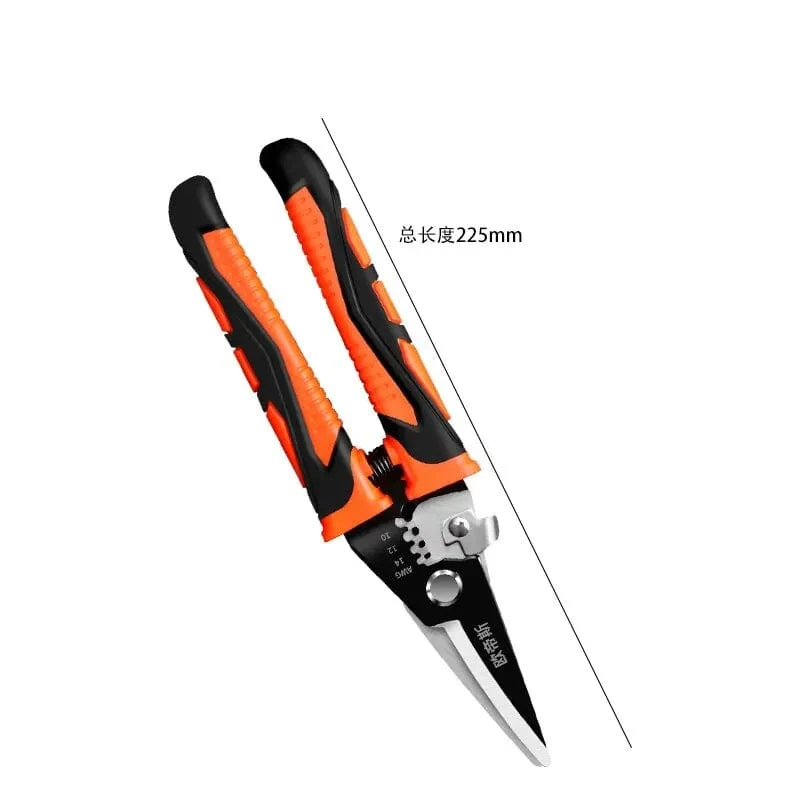 Multifunktionale Blechschere Luftfahrtschere Gerader Schneider Schere Industrielles Professionelles Handwerkzeug
