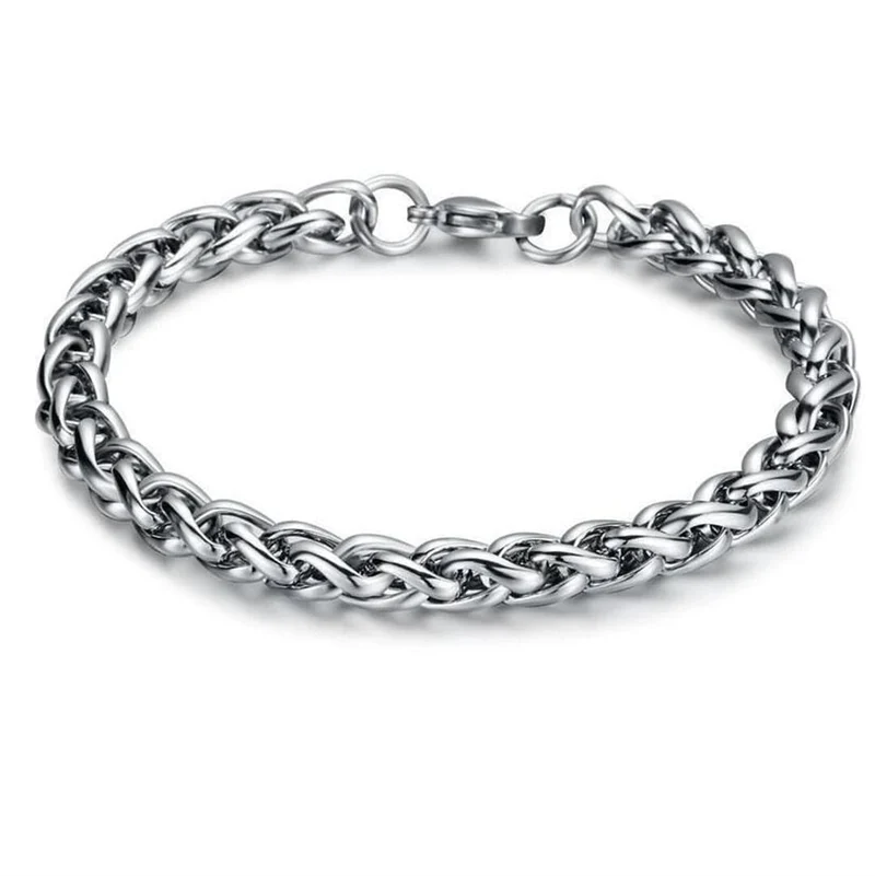 Mode Titan Stahl Armband Männer Punk Edelstahl Kiel Armband Hip Hop Männer und Frauen Edelstahl Armband Geschenk