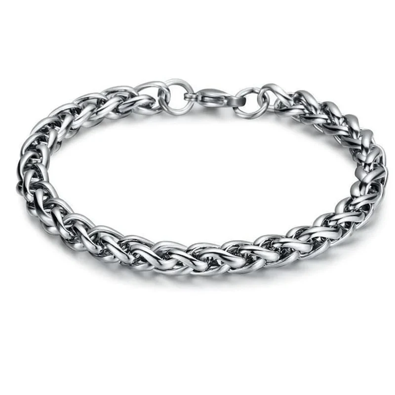 Mode Titan Stahl Armband Männer Punk Edelstahl Kiel Armband Hip Hop Männer und Frauen Edelstahl Armband Geschenk